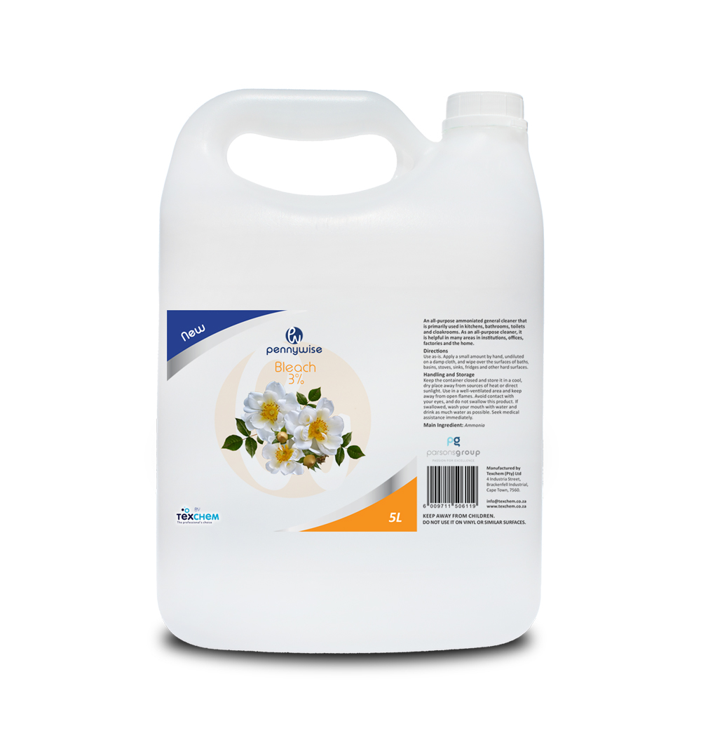 Pennywise ™ - Jnt - Bleach "3%" - Liquid - 5ltr Can