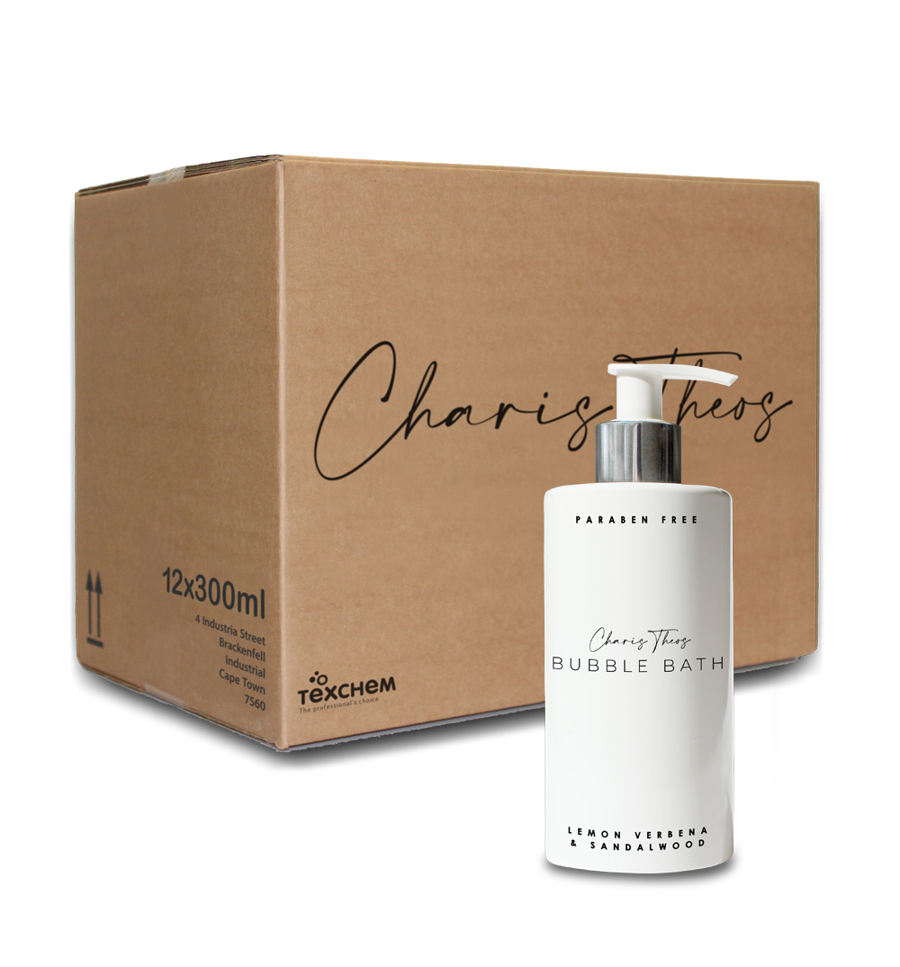 Charis Theos ™ - Amn - Bubble bath "Lemon Verbena" - Liquid - Box (100x30ml)