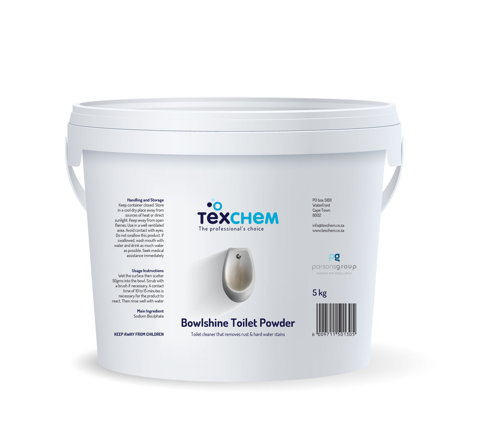Texchem ™ - Jnt - Bowlshine Powder - Powder - 5kg Bucket