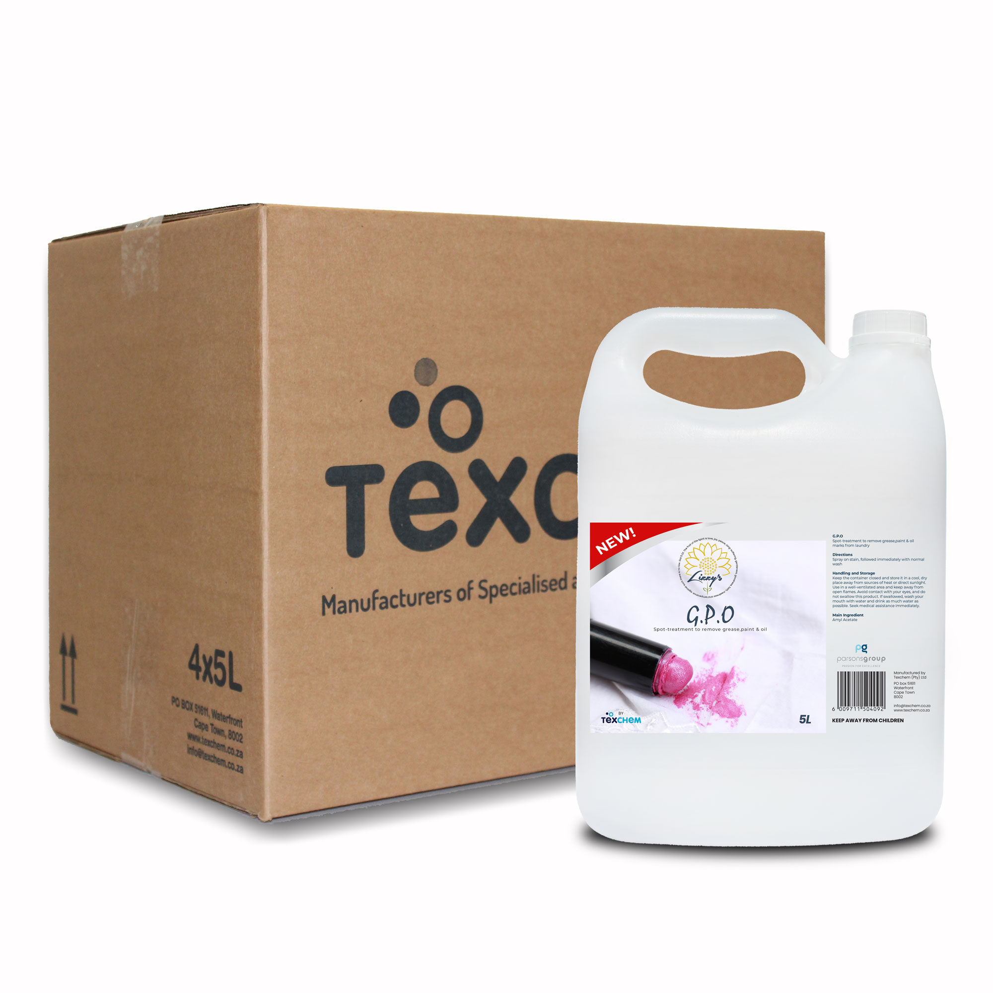 Lizzy's ™ - Lnd - G.P.O. - Liquid - Box (4x5ltr)