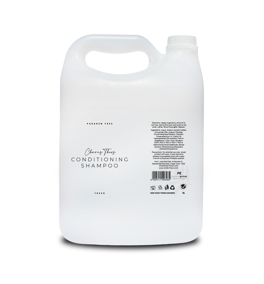 Charis Theos ™ - Amn - Shampoo "Fresh" - Gel / Thick Liquid - 5ltr Can