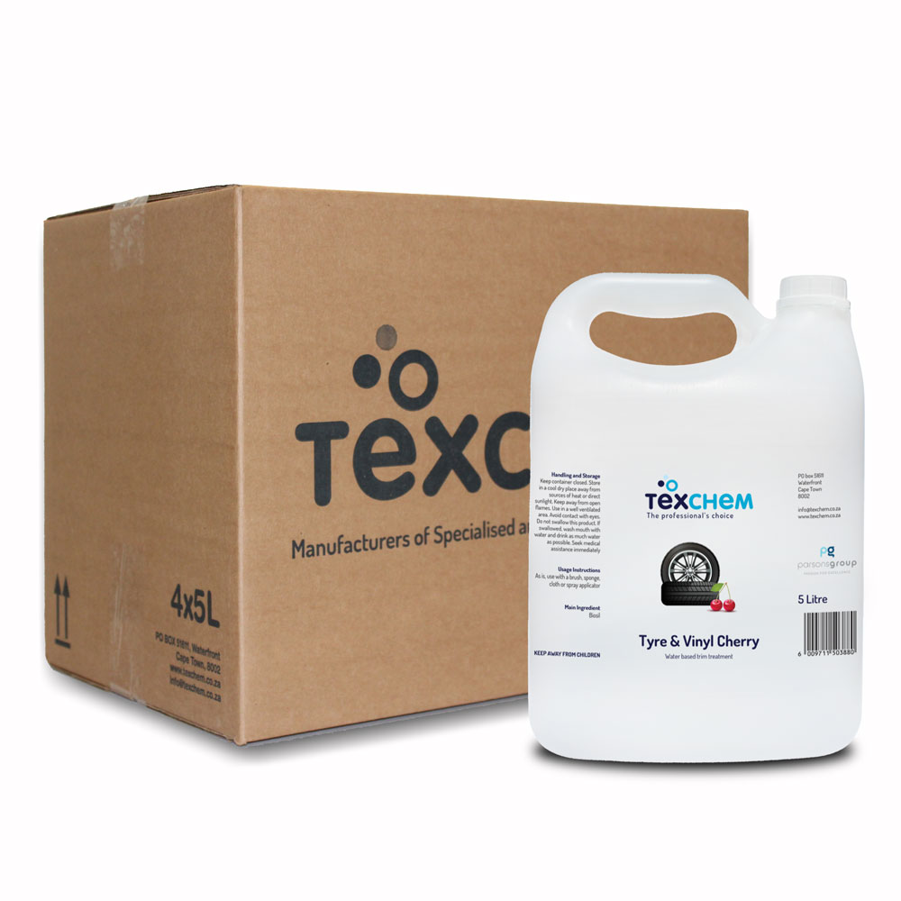 Texchem ™ - Aut - Tyre&Vinyl (Cherry) - Liquid - Box (4x5ltr)
