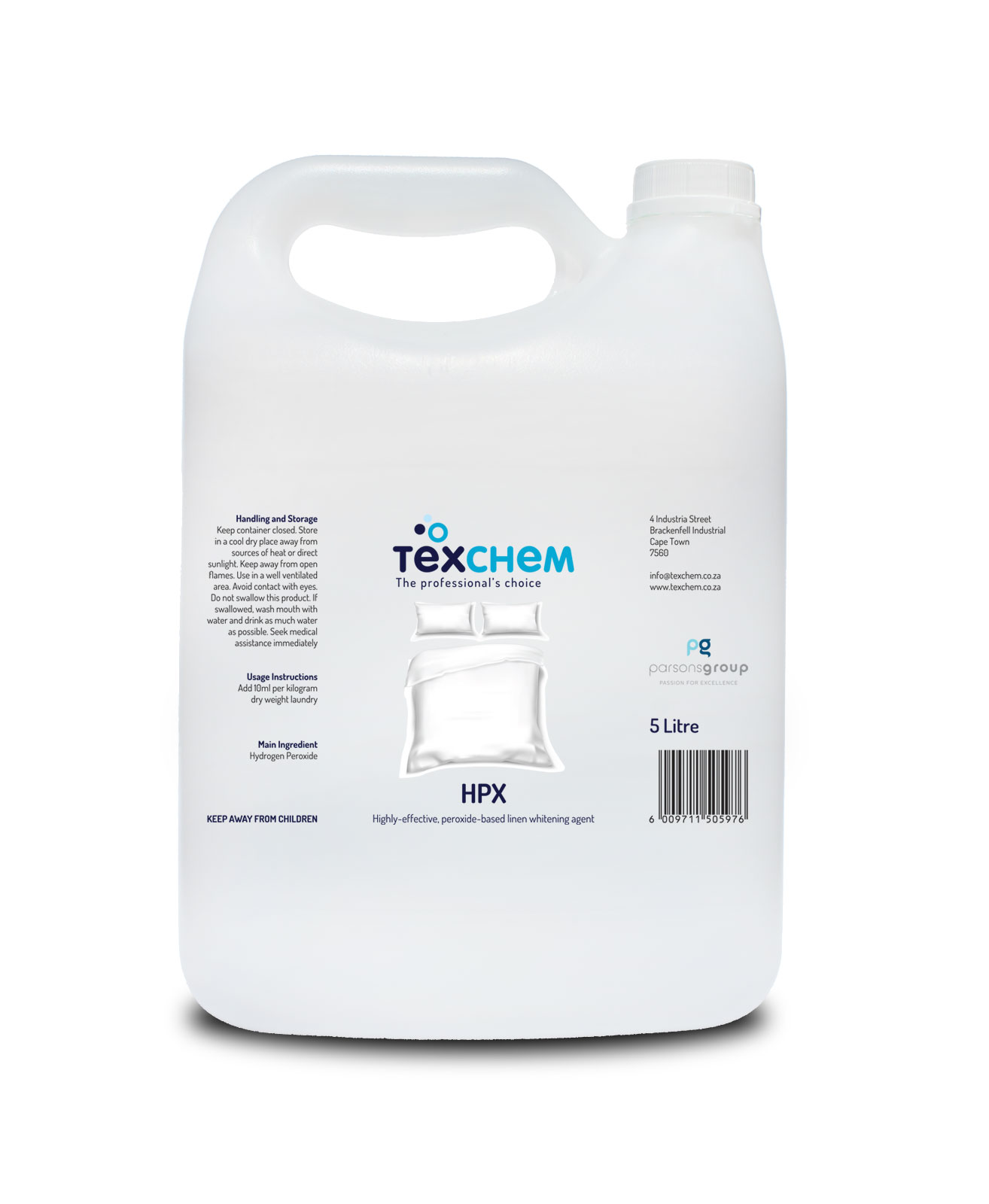 Texchem ™ - Lnd - Laundry Additive "HPX" - Liquid - 5ltr Can