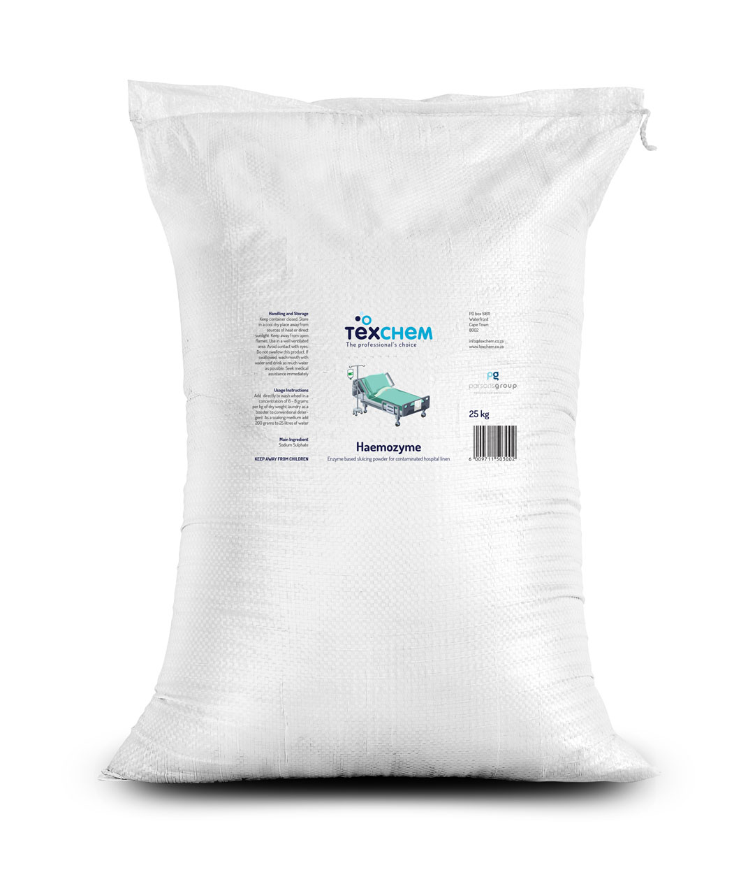 Texchem ™ - Lnd - Laundry Additive - Haemozyme - Powder - 25kg Bag