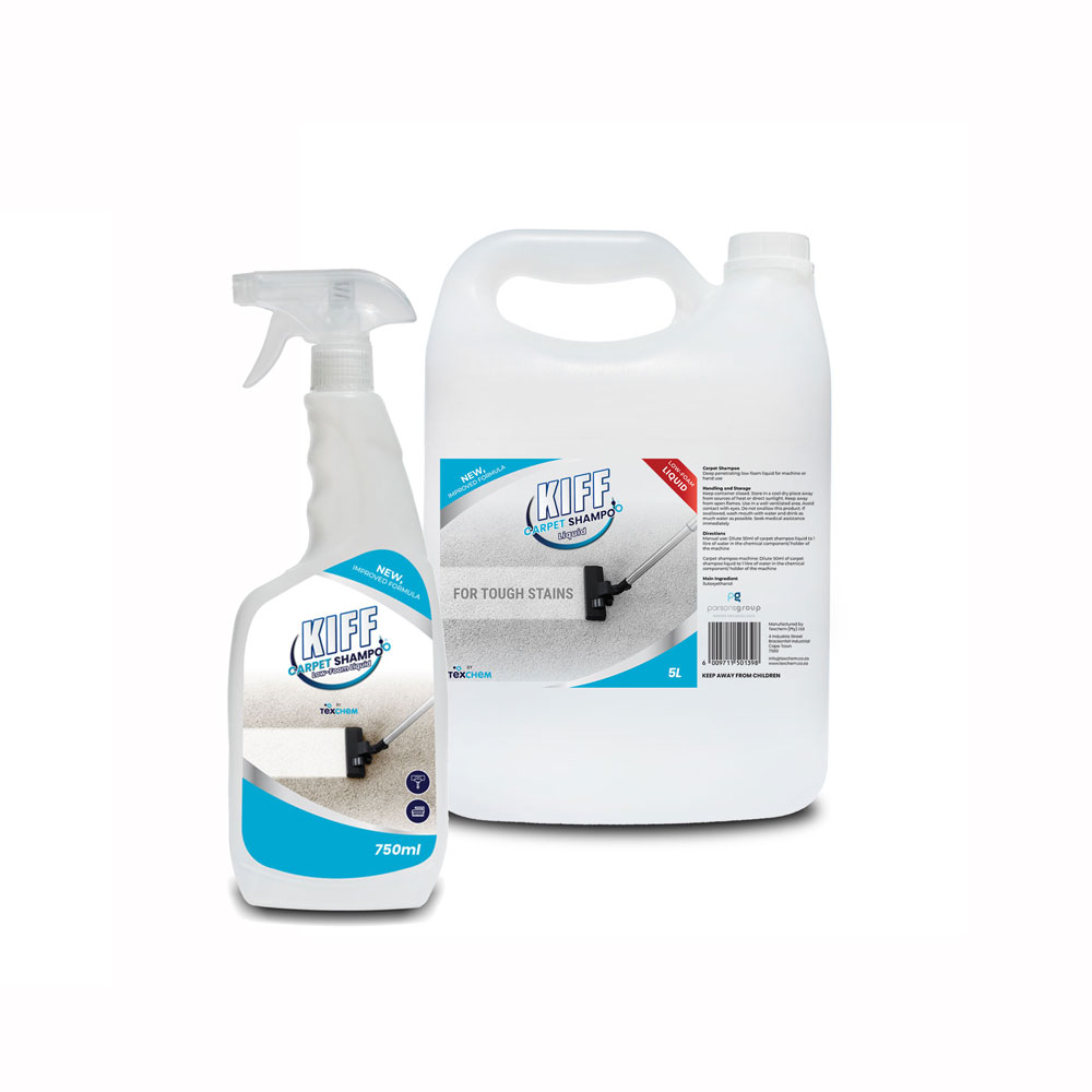 Kiff - Flr - Carpet Shampoo Liquid - Liquid - Box (15x750ml)
